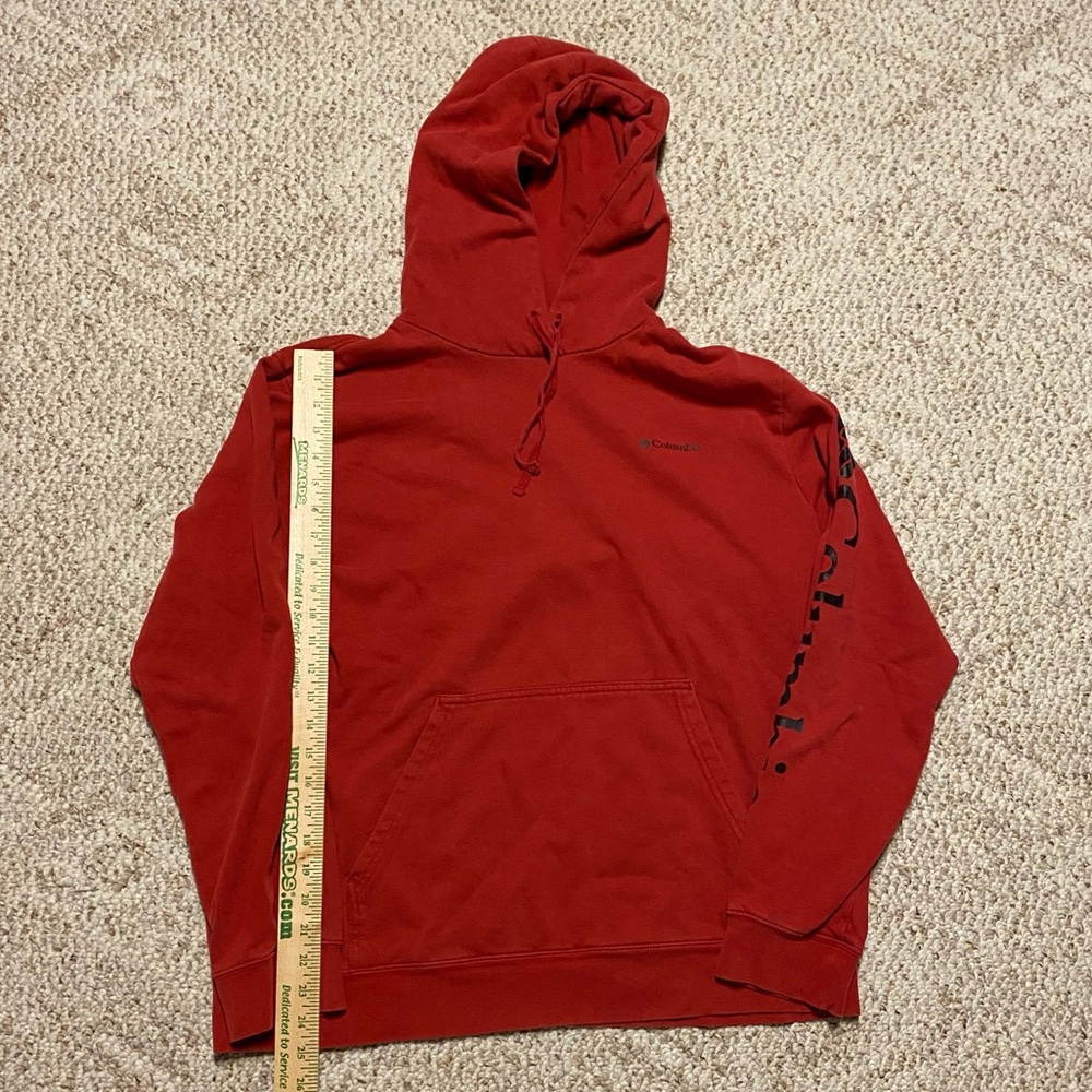 Red Columbia Hoodie - Large